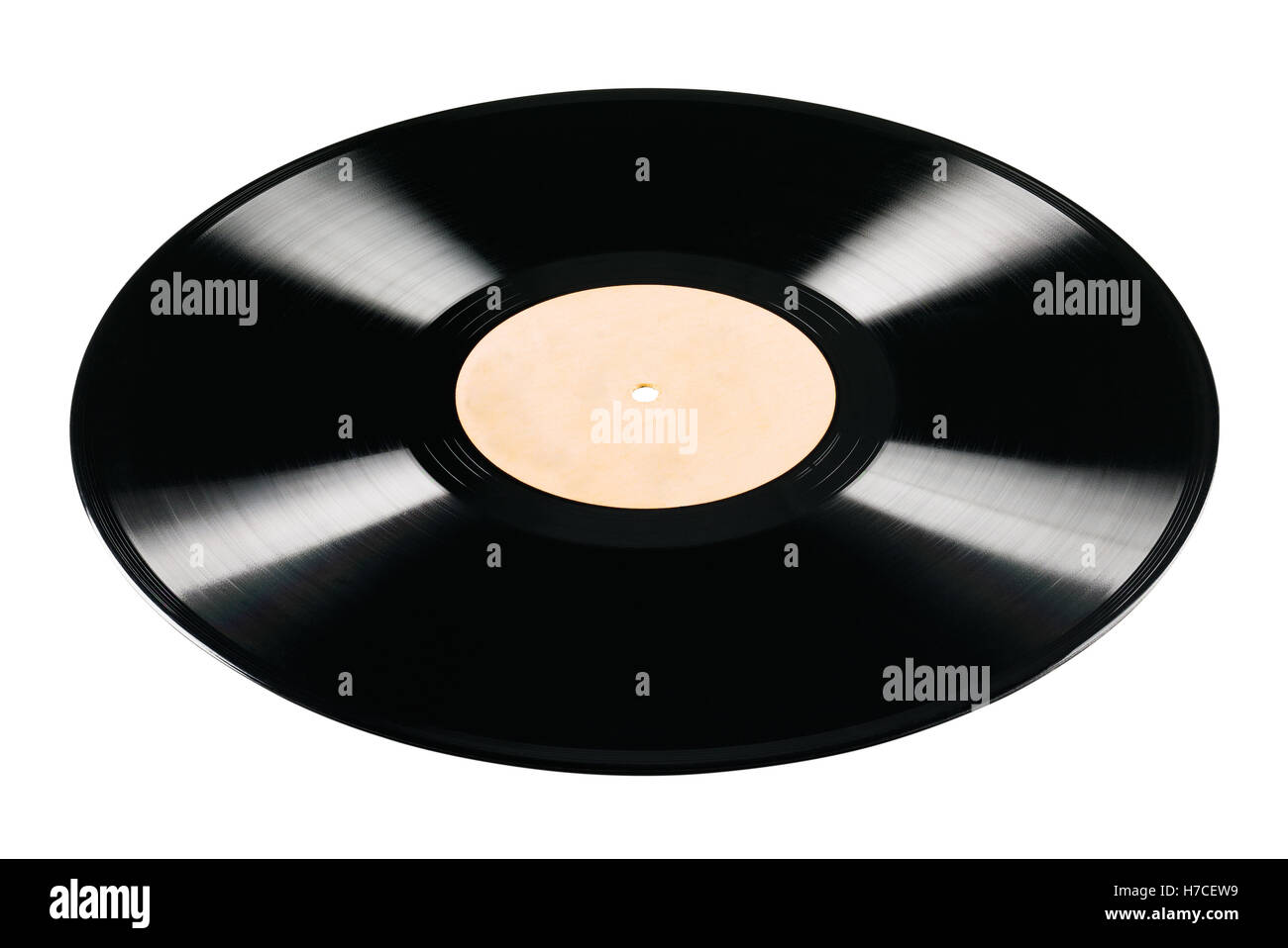 Disque vinyle. Banque D'Images