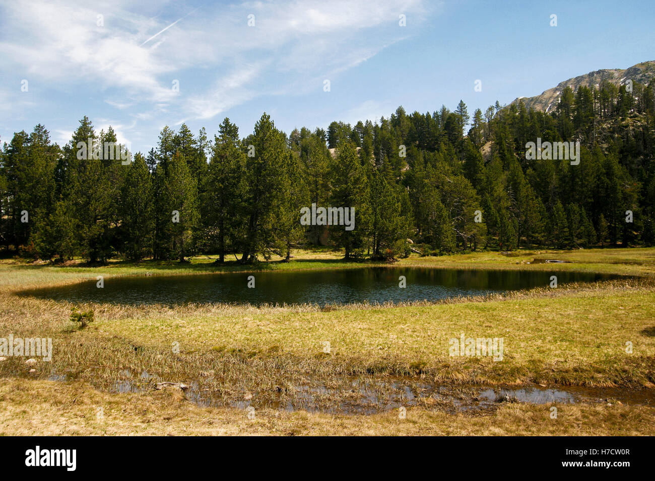 Stock Photo - Banhs de Tredos. Pyrénées. Lleida, Catalogne. Espagne Banque D'Images