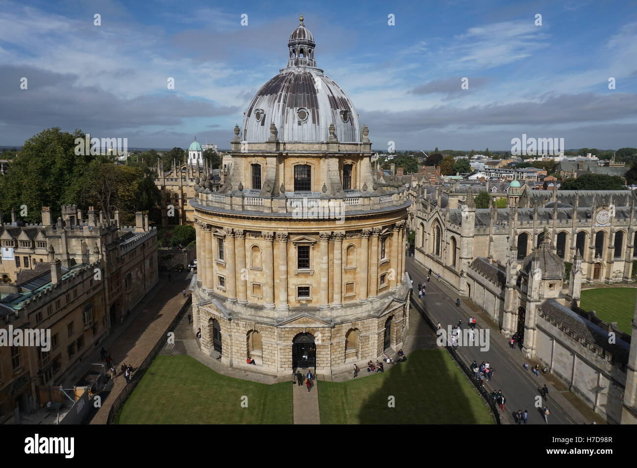 L'Université d'Oxford Radcliffe Camera library building Banque D'Images