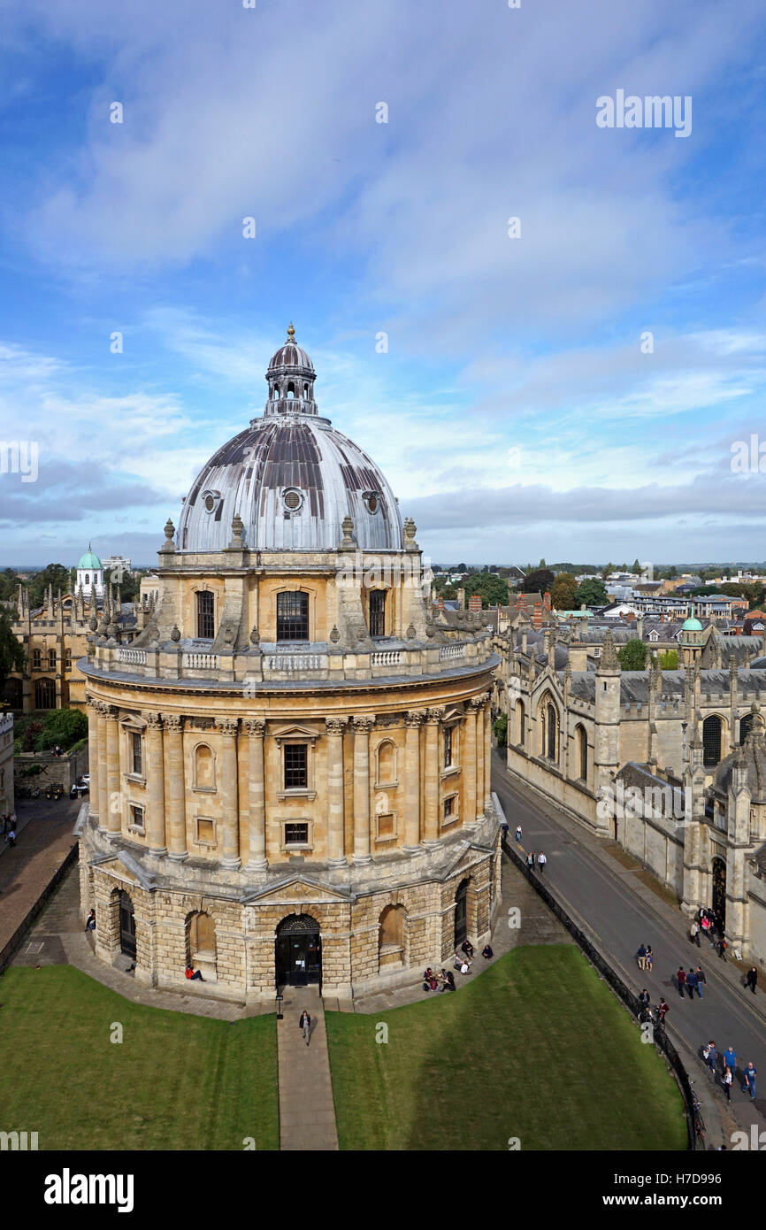 Bibliothèque de l'Université d'Oxford Radcliffe Camera Banque D'Images