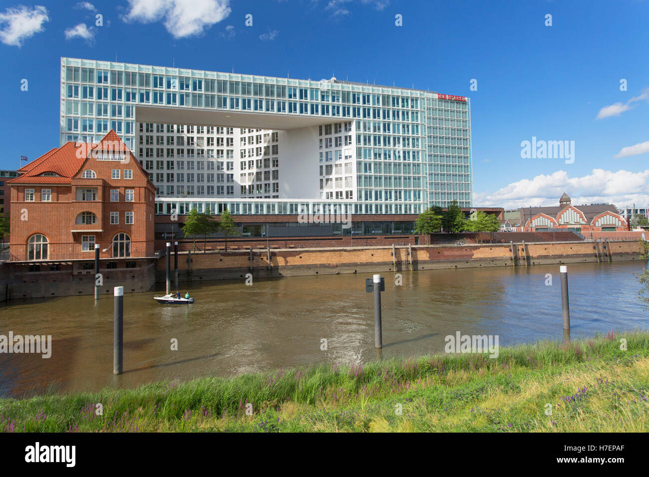 Der Spiegel, HafenCity, Hambourg, Allemagne Banque D'Images