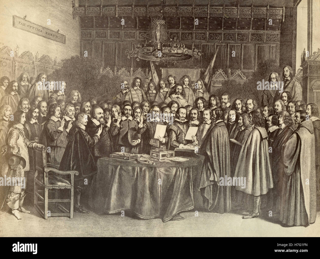 Prestation du serment de ratification Banque de photographies et d