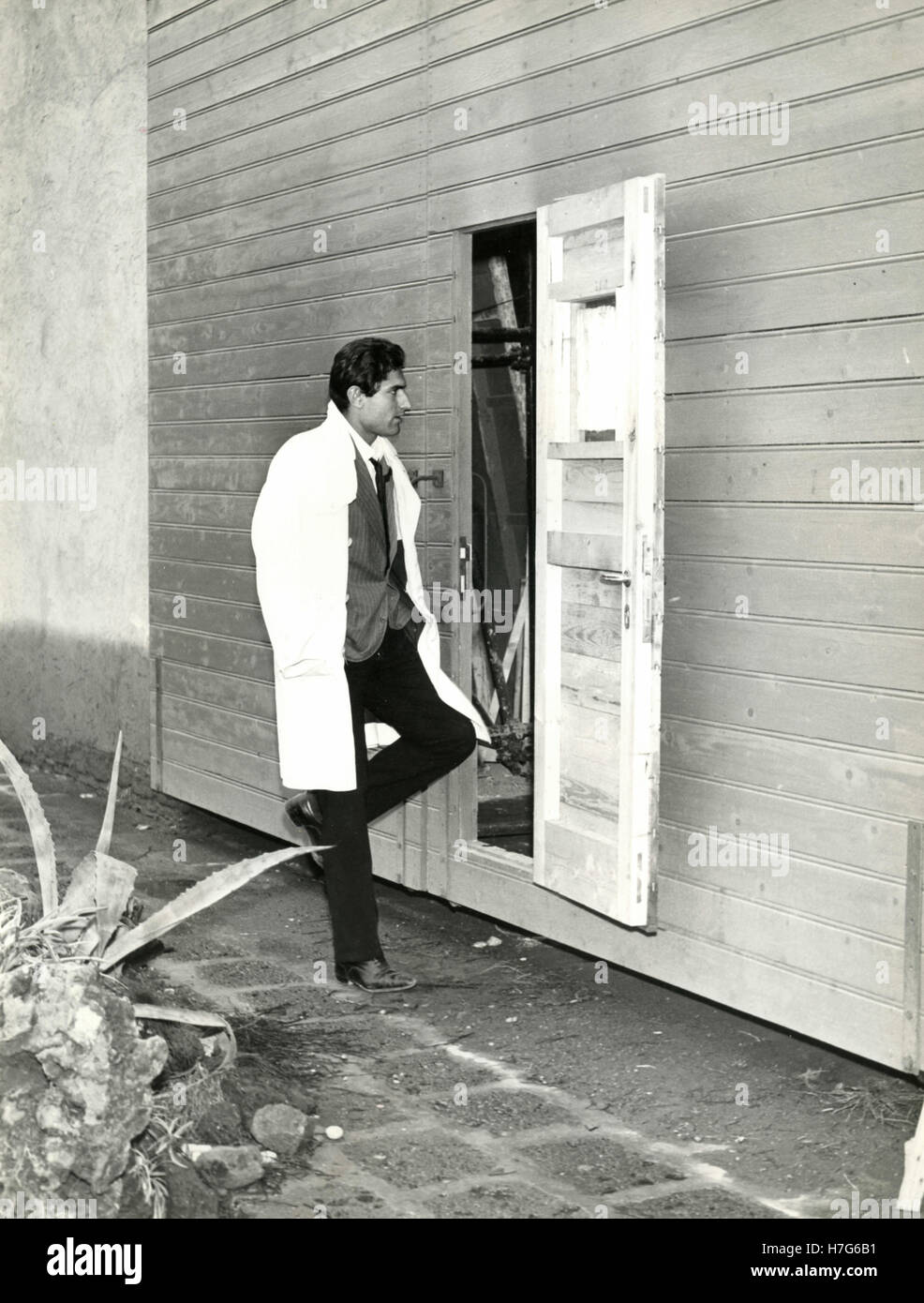 L'acteur italien Lando Buzzanca Banque D'Images