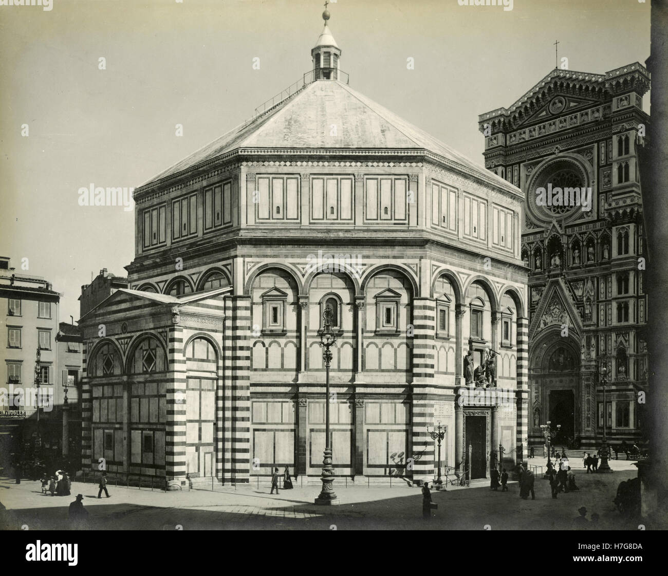 Baptistère de Saint-Jean, Florence, Italie Banque D'Images