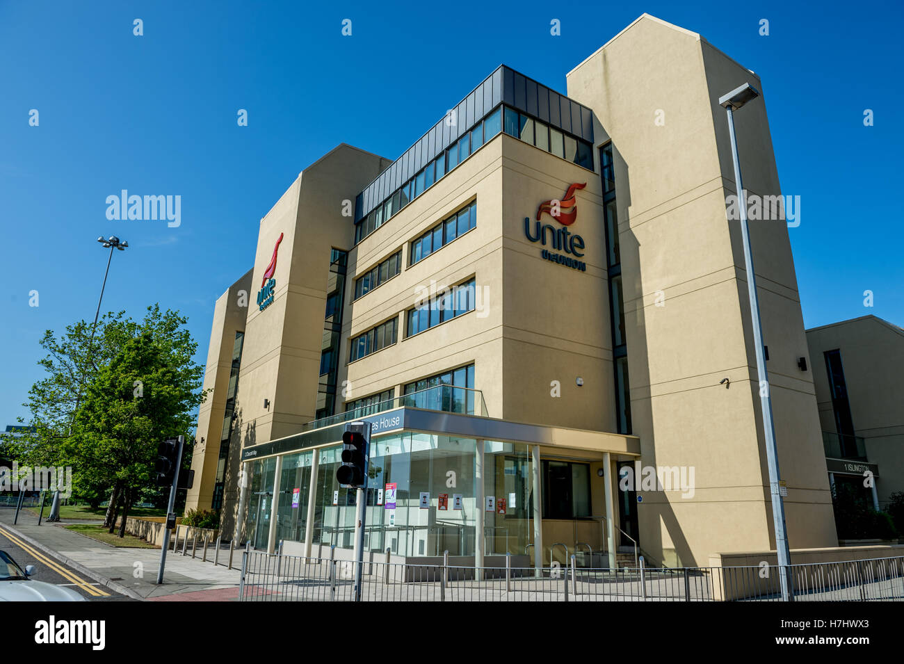 Jack Jones House, siège régional pour l'Unite the Union, Liverpool Banque D'Images
