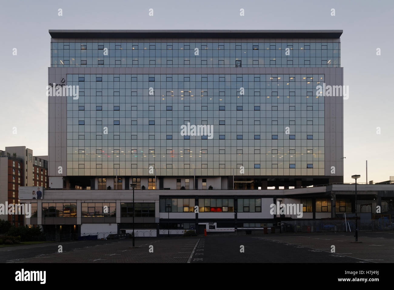 Skypark finnieston bureau bloc Glasgow Banque D'Images