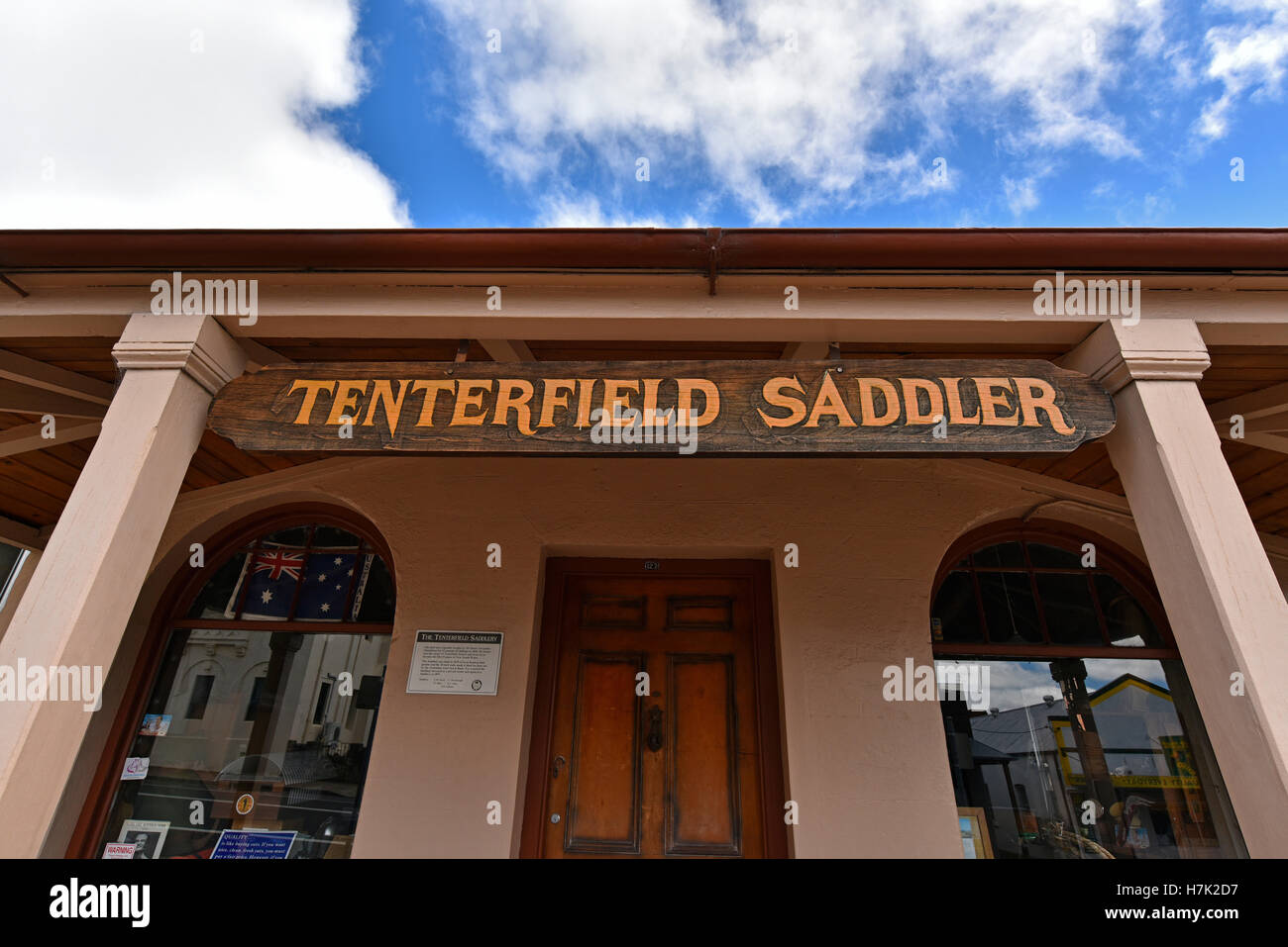 La sellerie tenterfield bâtir l'inspiration pour la chanson peter allen ' l ' tenterfield saddler Banque D'Images