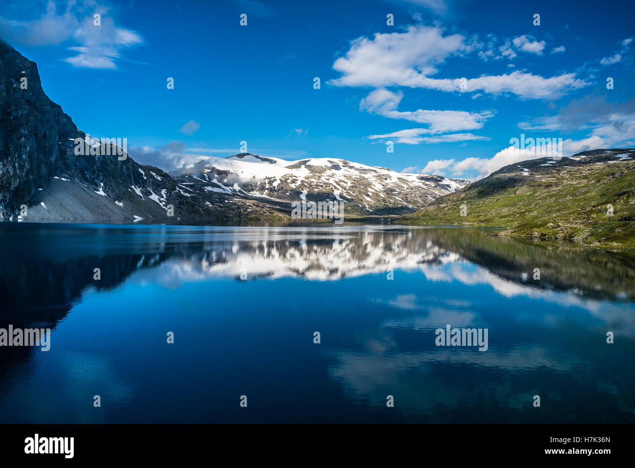 Belle Nature Norvège paysage naturel. Banque D'Images