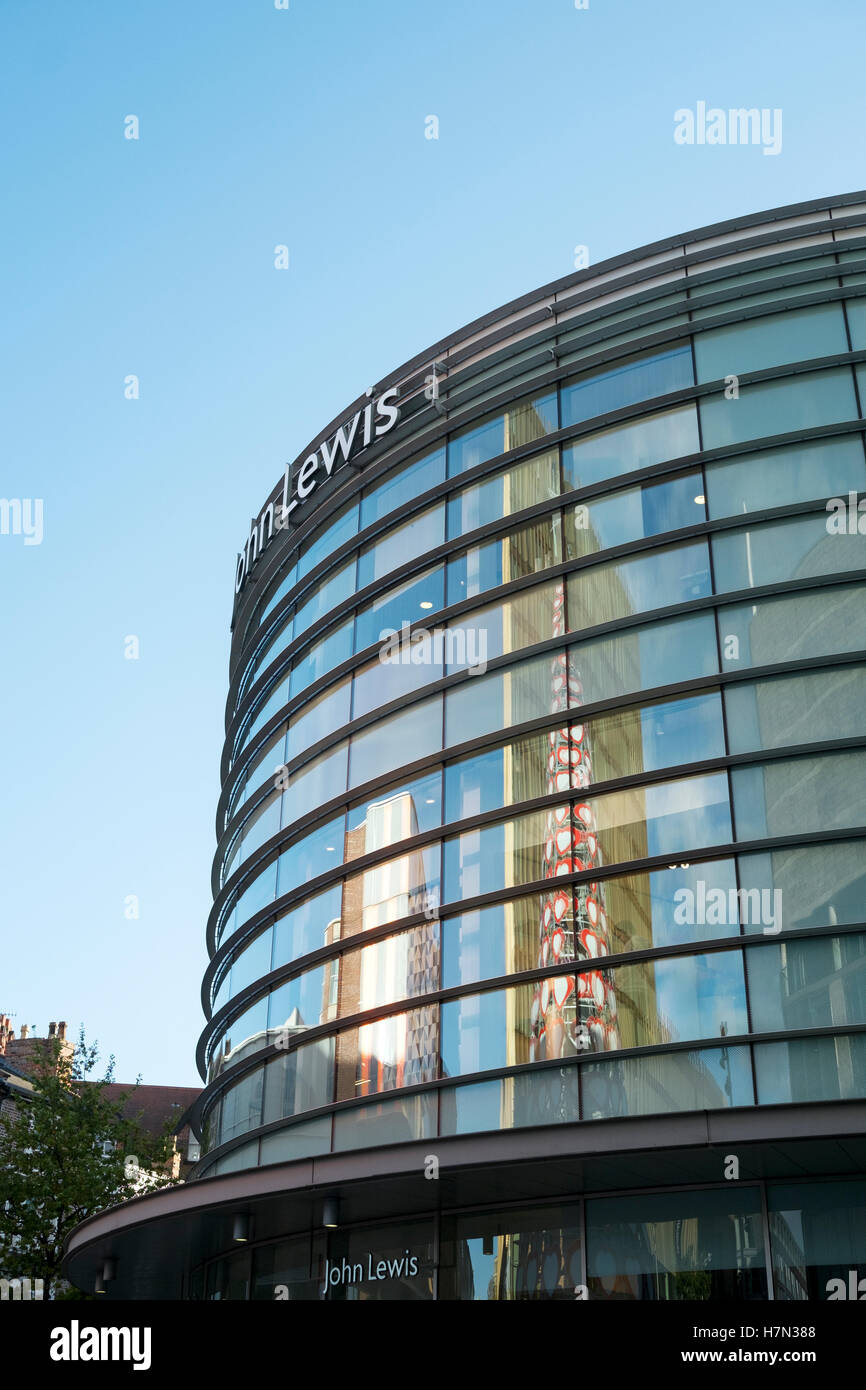 Le 'John Lewis' entreposer à Liverpool, Merseyside, Royaume-Uni. Banque D'Images