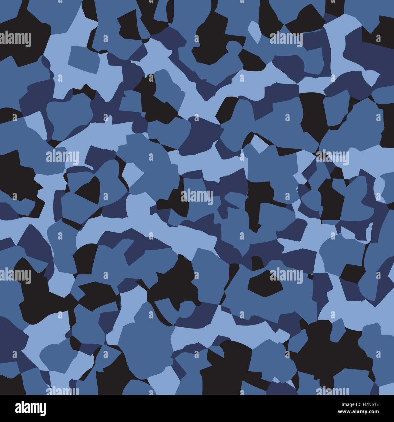 Camouflage background seamless vector. Fond d'habillement militaire Camo Illustration de Vecteur