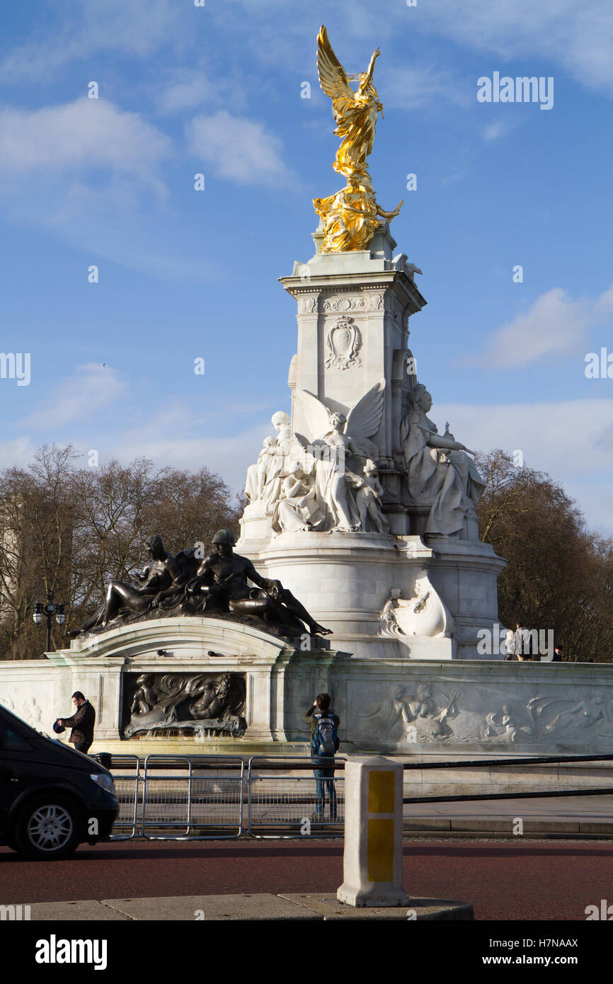 Le palais de Buckingham et alentours Banque D'Images