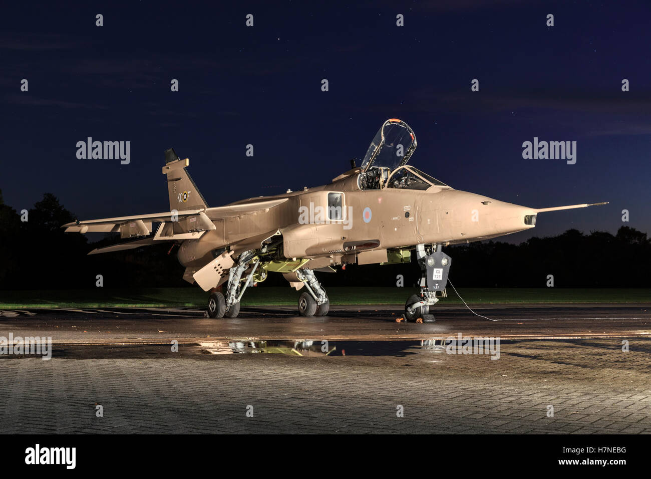 Sepecat Jaguar strike fighter de la RAF Banque D'Images