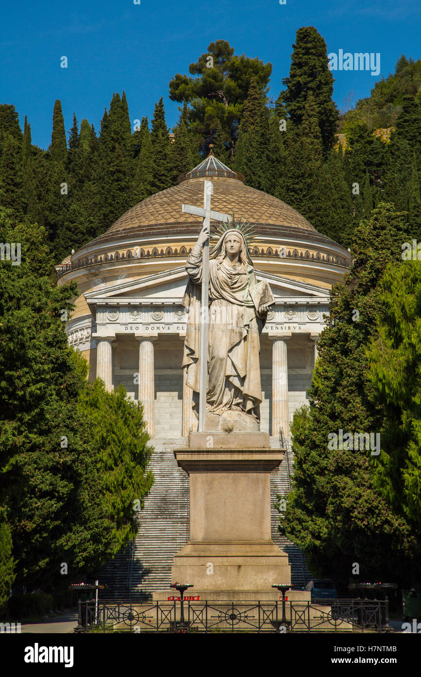 Staglieno cimetière monumental (Cimitero monumentale di Staglieno). Gênes. Mer Méditerranée. Ligurie, Italie Europe Banque D'Images