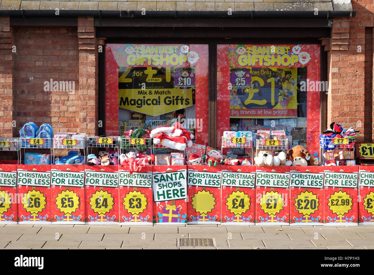 Achats de Noël Banque D'Images