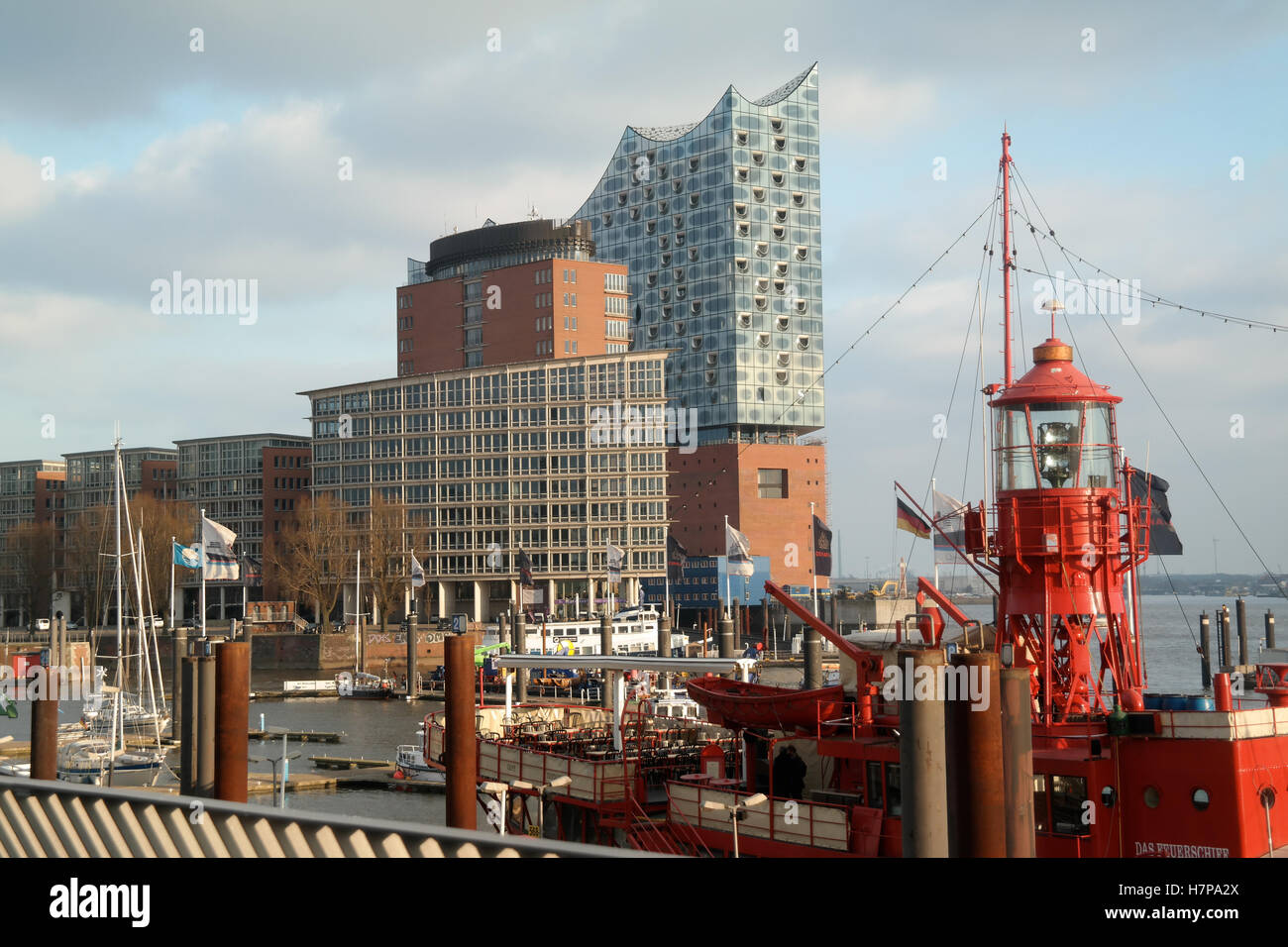 Elbphilharmonie à Hambourg, Allemagne Banque D'Images