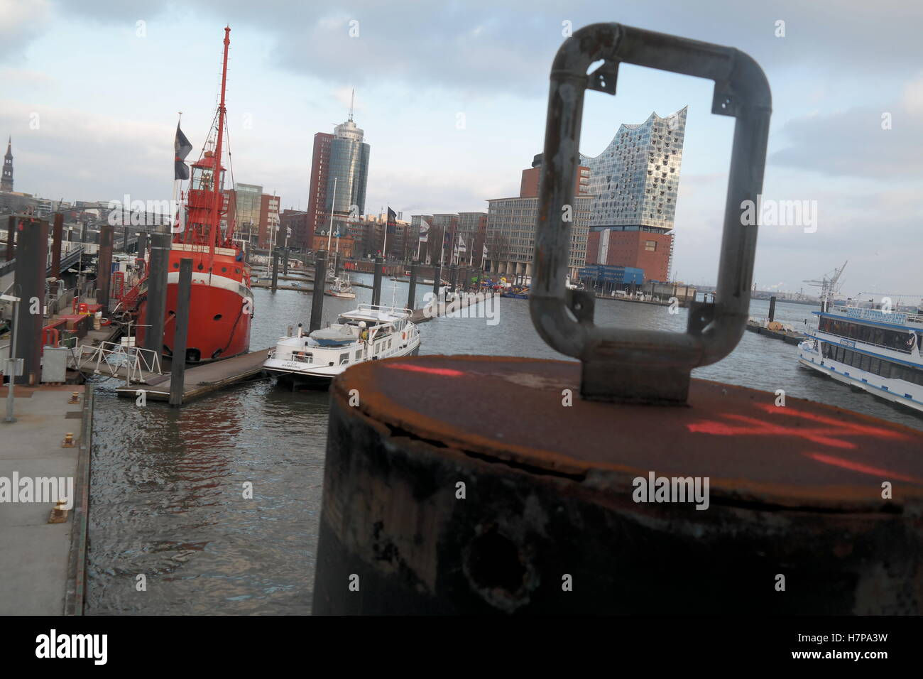 Elbphilharmonie (Elbe Philharmonic Hall) à Hambourg, Allemagne Banque D'Images