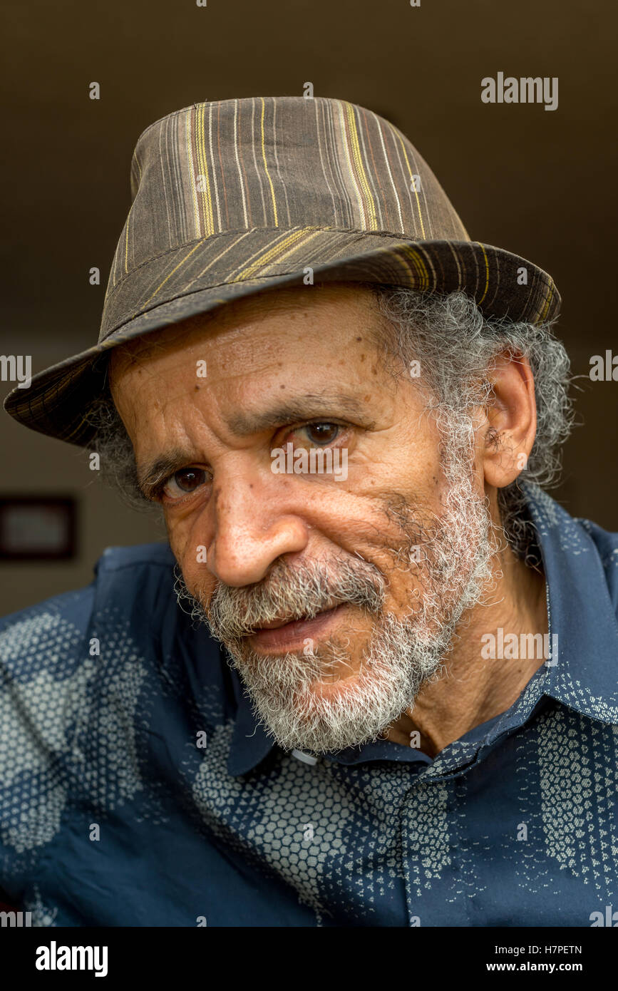 John Agard, poète et auteur de livres pour enfants. Banque D'Images