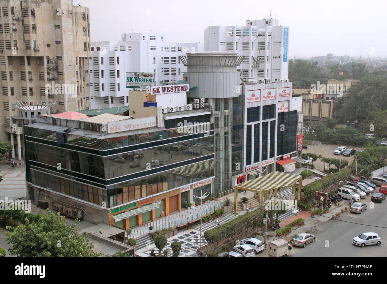 SK Westend, banquets, centre du District Ouest Janakpuri, Delhi, Inde, sous-continent indien, en Asie du Sud Banque D'Images