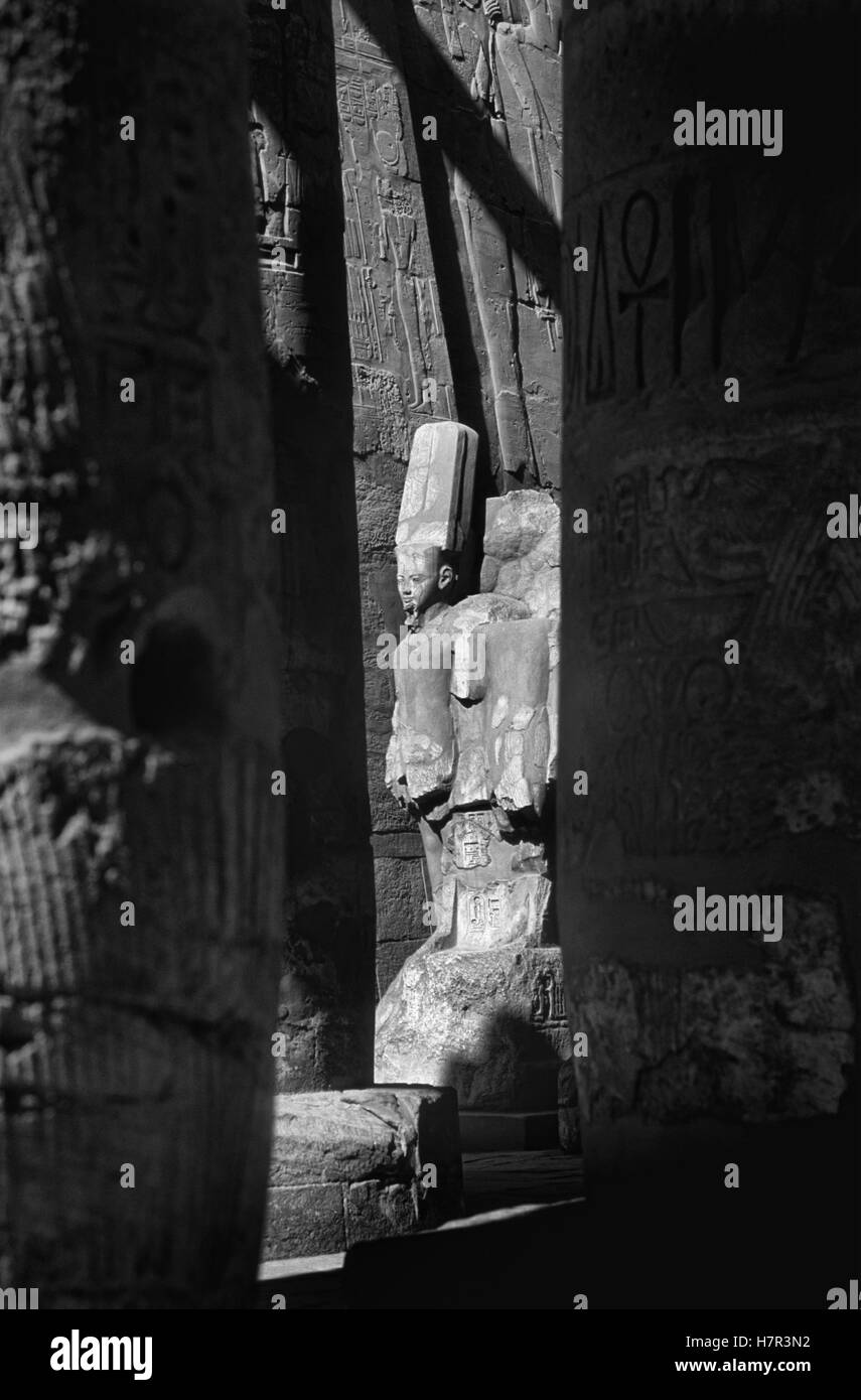 La culture de l'ancienne Egypte, Luxor, Egypte Banque D'Images