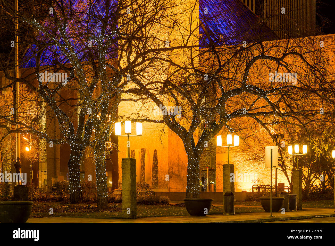 L'hôtel de ville, Edmonton, Alberta, Canada. Banque D'Images