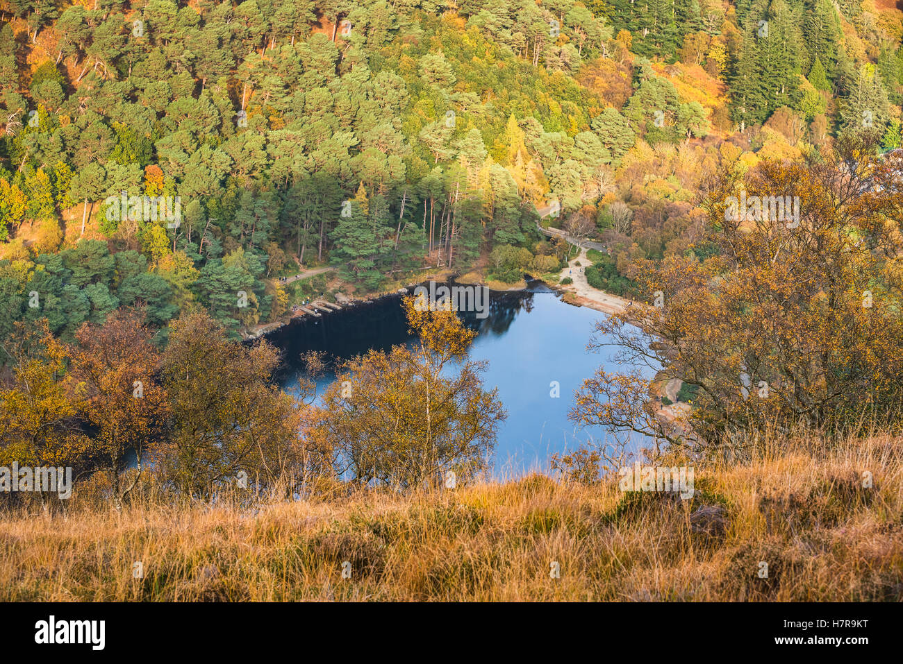 Montagnes de Wicklow, Irlande Banque D'Images