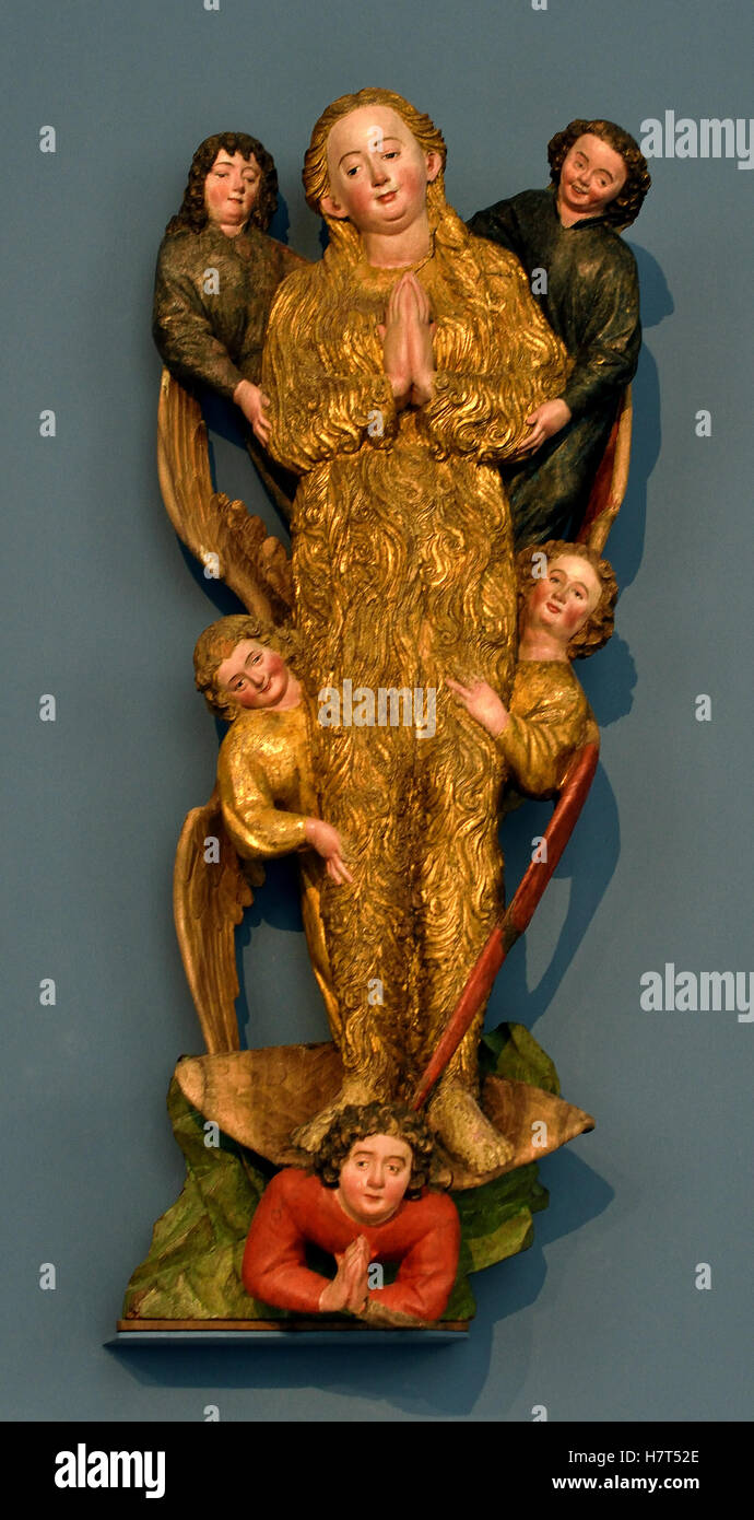 L'élévation de Marie Madeleine 1430 Hans Multscher 1427-1466 Allemagne Allemagne Banque D'Images