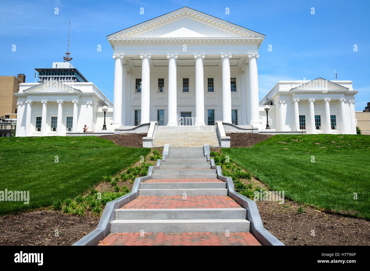 Virginia State Capitol Banque D'Images