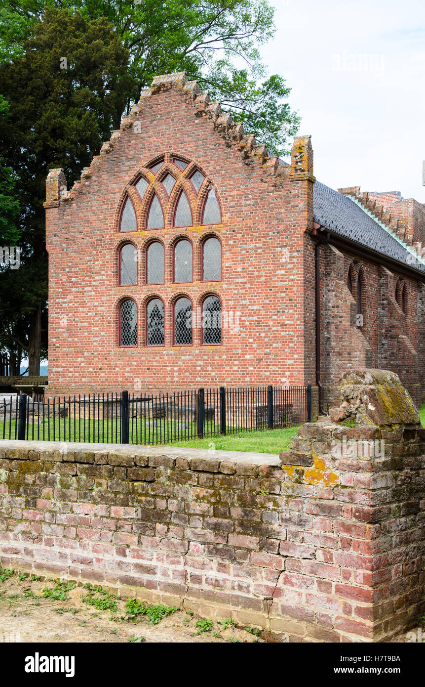 Jamestown National Historic Site Banque D'Images