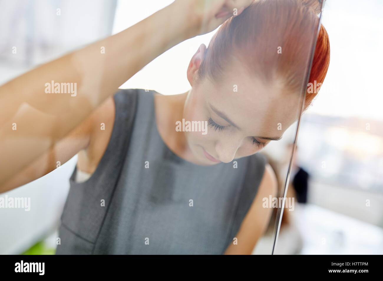 La frustration dans la vie au travail et l'épuisement professionnel Banque D'Images