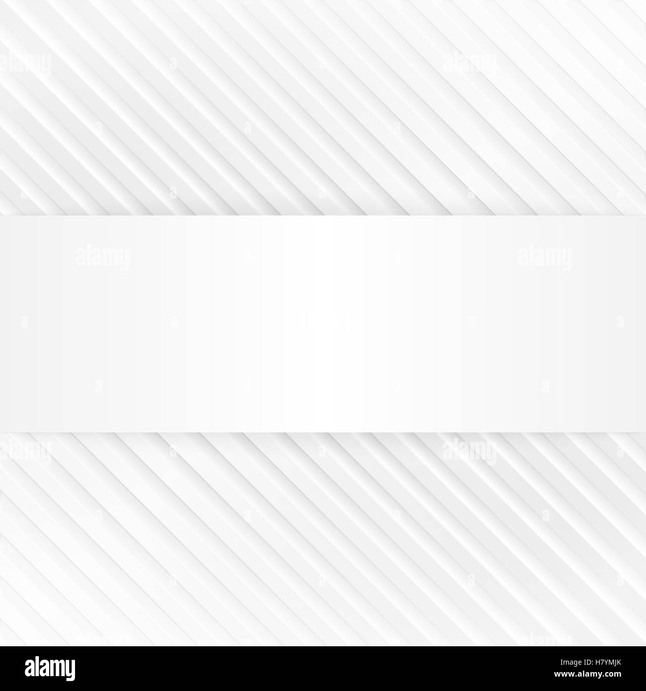 Fond blanc à rayures avec espace pour votre texte Banque D'Images