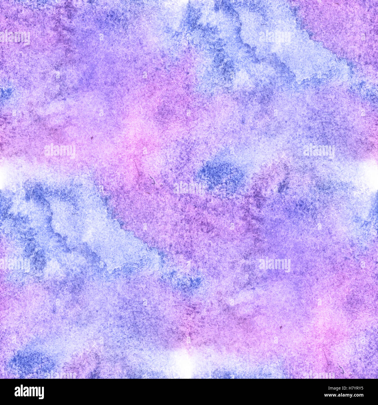 Pourpre bleu transparent coloré abstrait aquarelle pour le fond. Fond d'art peinture aquarelle numérique Banque D'Images