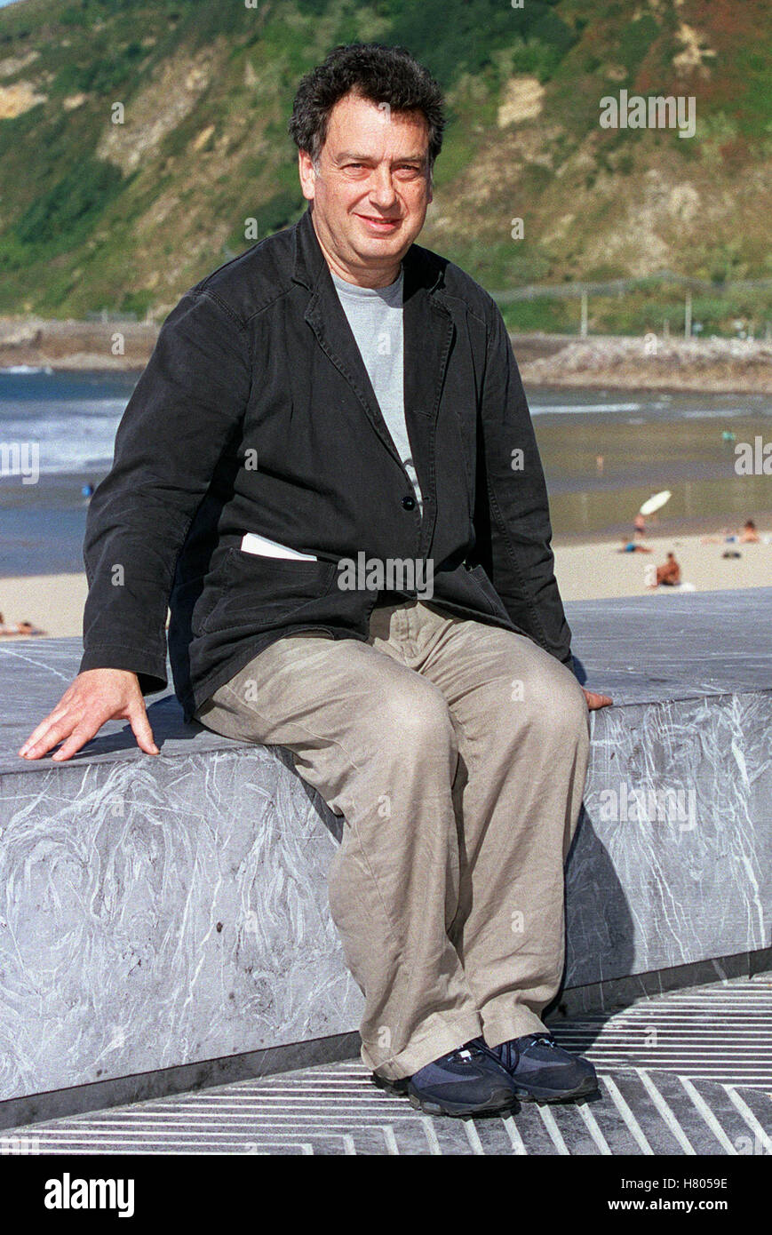 STEPHEN FREARS PRÉSIDENT DU JURY. P/APPEL FILM FESTIVAL SAN SEBASTIAN ESPAGNE 21 Septembre 2000 Banque D'Images