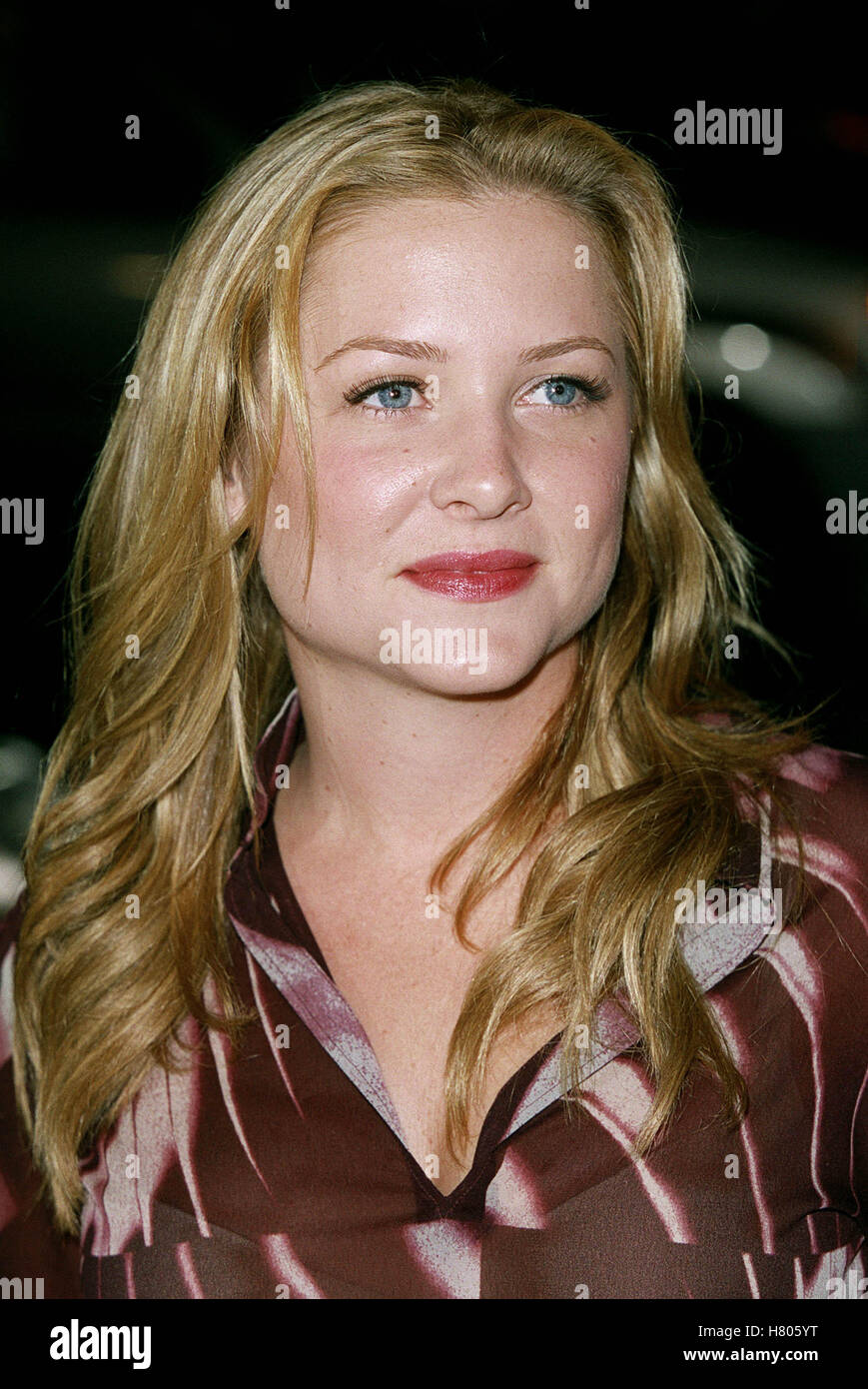 JESSICA CAPSHAW 'CHARLIES ANGELS' LA PREMIER LA CALIFORNIA USA 22 Octobre 2000 Banque D'Images