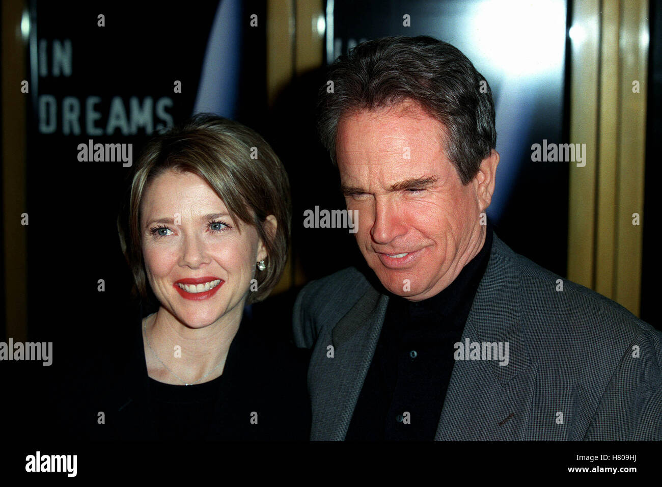 ANNETTE BENING et Warren Beatty 17 Janvier 1999 Banque D'Images