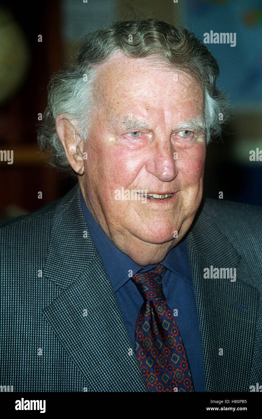 SIR Edmund Hillary, 16 juin 2000 Banque D'Images