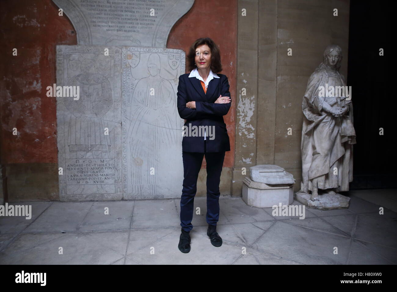 Roma, Italie. 05Th Nov, 2016. Photocall du film français 'Agnus Dei' avec Luxembourg directeur Anne Fontaine. Présenté et acclamé au Festival du Film de Sundance 2016, 'Agnus Dei' a été parmi les quatre films pré-sélectionnés par la France pour la nomination aux Oscars en 2017. © Matteo Nardone/Pacific Press/Alamy Live News Banque D'Images