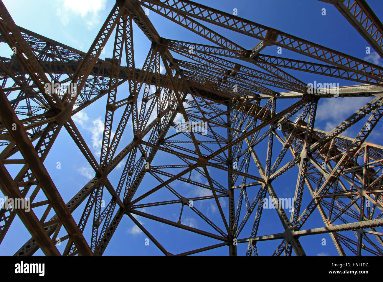 Viaduc de La Polvorilla, Tren a Las Nubes, au nord-ouest de l'Argentine Banque D'Images