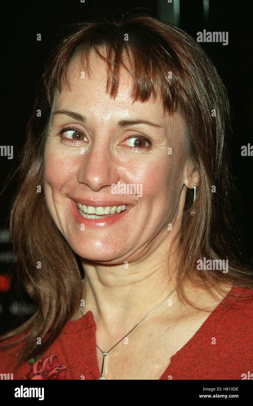 LAURIE METCALF 'le danseur à l'ÉTAGE' PREMIERE Hollywood Hollywood & Highland USA 24 janvier 2002 Banque D'Images