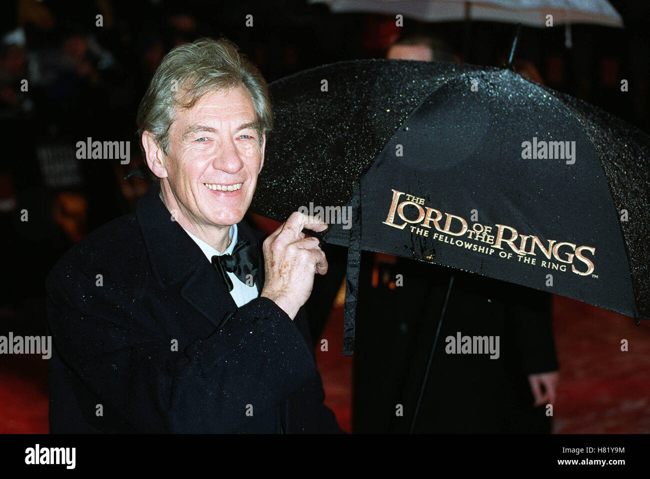 SIR IAN MCKELLEN BAFTA FILM AWARDS BAFTA FILM AWARDS Londres Angleterre 24 Février 2002 Banque D'Images