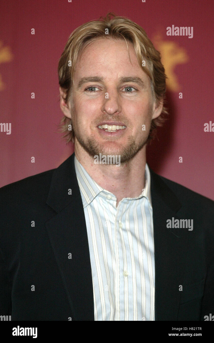 OWEN WILSON FESTIVAL DE BERLIN POTSDAMER PLATZ BERLIN ALLEMAGNE 13 Février 2002 Banque D'Images