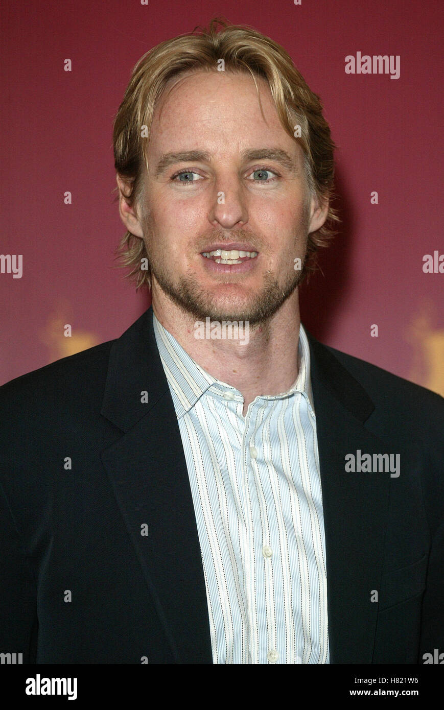OWEN WILSON FESTIVAL DE BERLIN POTSDAMER PLATZ BERLIN ALLEMAGNE 13 Février 2002 Banque D'Images