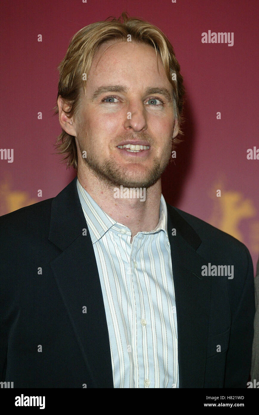 OWEN WILSON FESTIVAL DE BERLIN POTSDAMER PLATZ BERLIN ALLEMAGNE 13 Février 2002 Banque D'Images