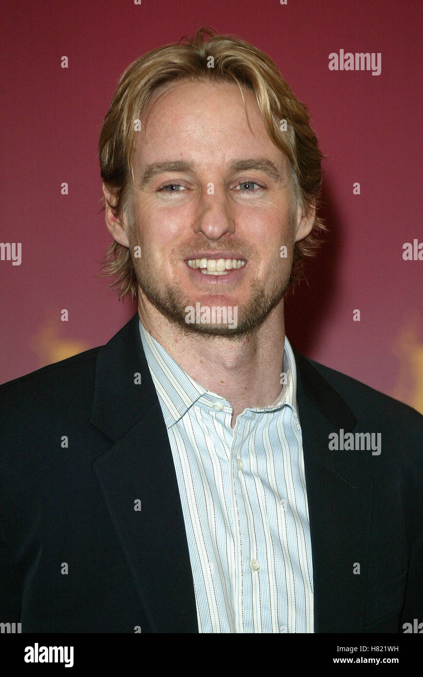 OWEN WILSON FESTIVAL DE BERLIN POTSDAMER PLATZ BERLIN ALLEMAGNE 13 Février 2002 Banque D'Images