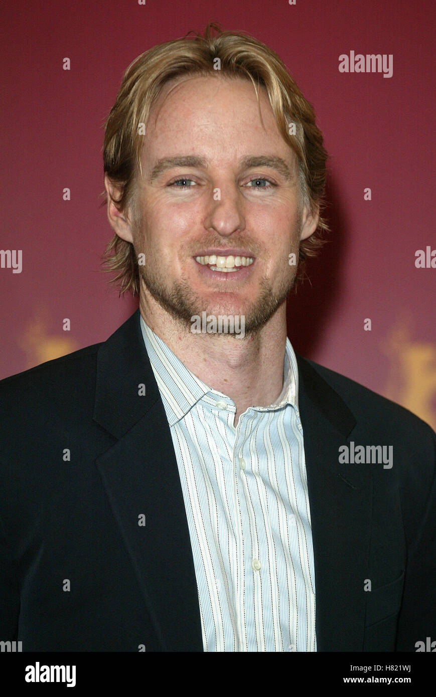 OWEN WILSON FESTIVAL DE BERLIN POTSDAMER PLATZ BERLIN ALLEMAGNE 13 Février 2002 Banque D'Images