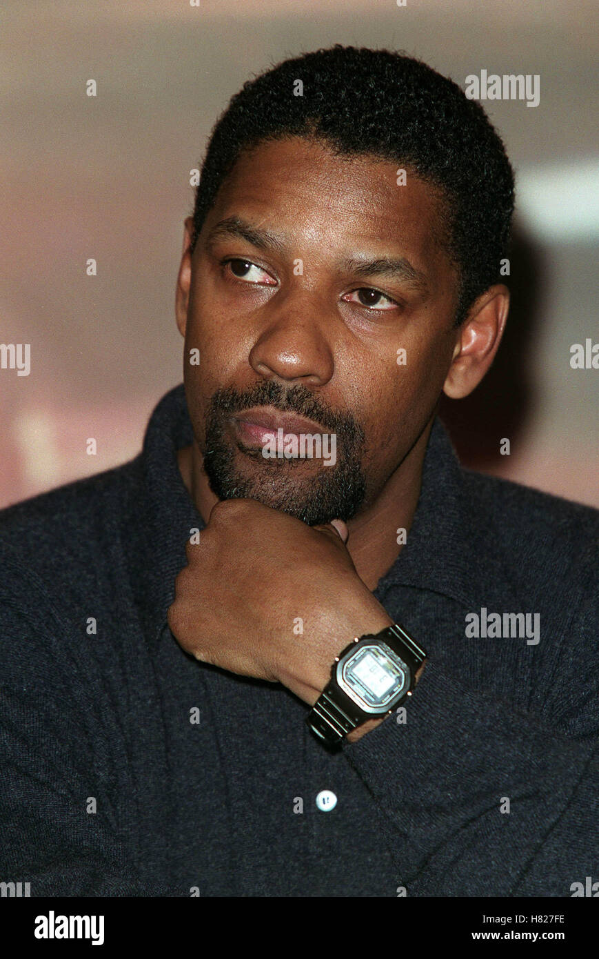 DENZEL WASHINGTON BERLIN ALLEMAGNE 23 Février 2000 Banque D'Images