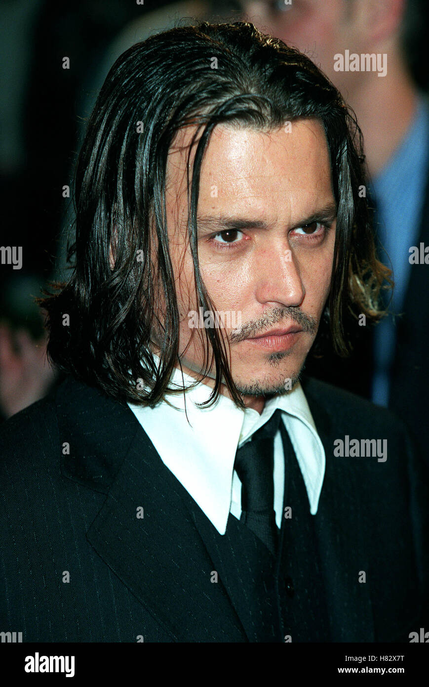 JOHNNY DEPP 'From Hell' FILM PREMIER LA HOLLYWOOD LA USA 17 Octobre 2001 Banque D'Images