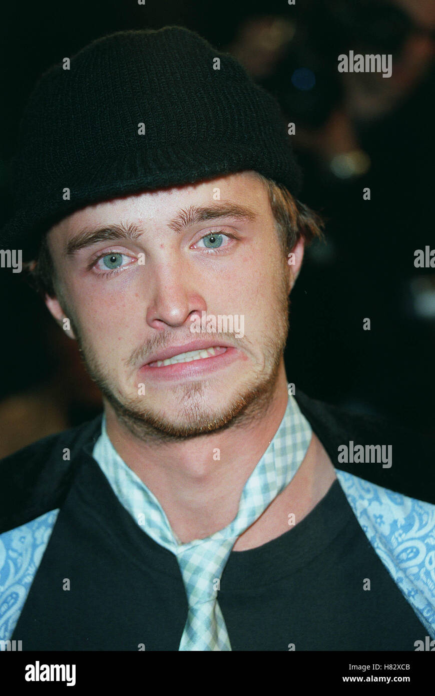 AARON PAUL 'Thirteen Ghosts' FILM PREMIER LA FRANCE 23 Octobre 2001 Banque D'Images