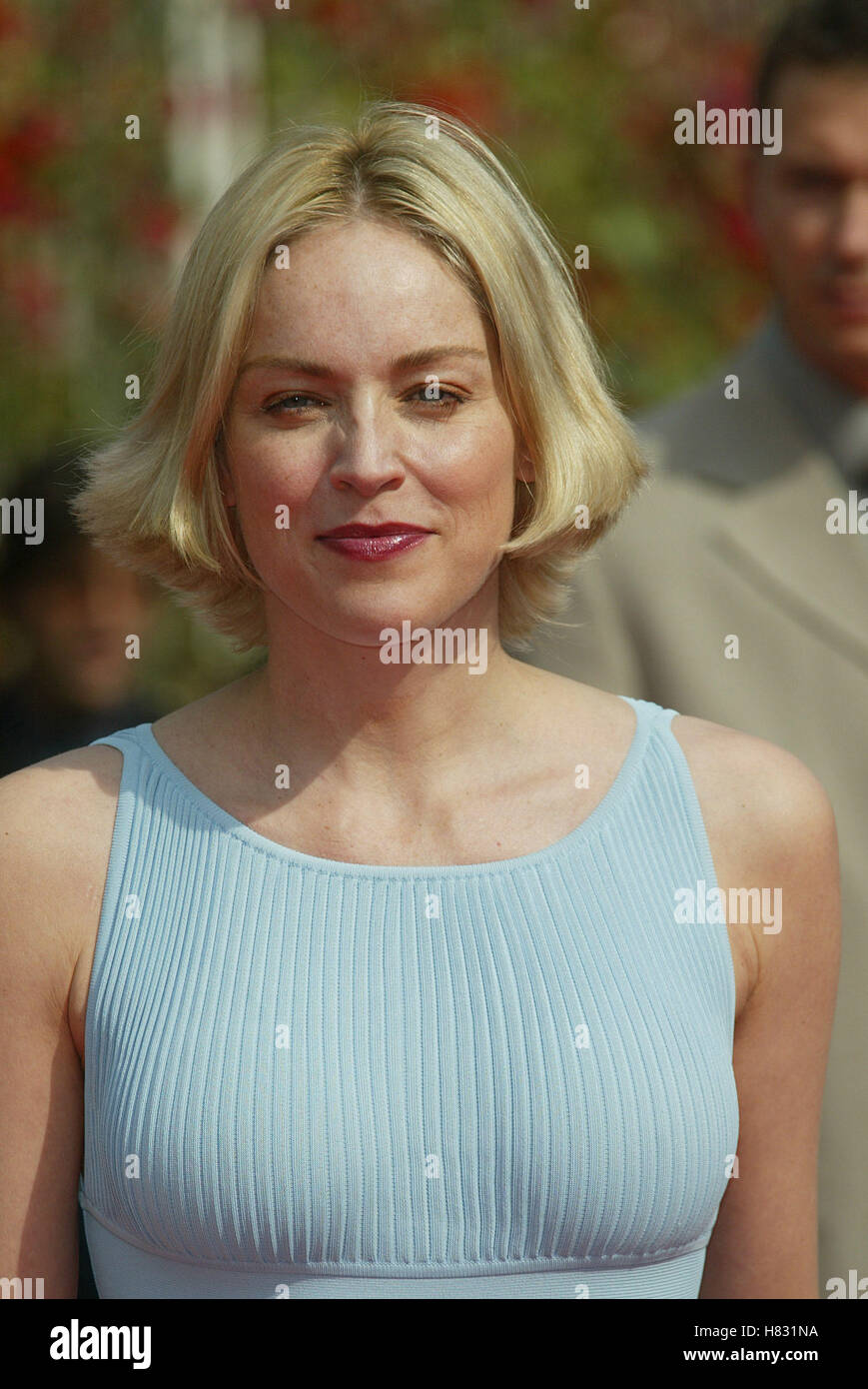 SHARON STONE AU FESTIVAL DE CANNES 2002 CANNES CANNES FRANCE 20 Mai 2002 Banque D'Images