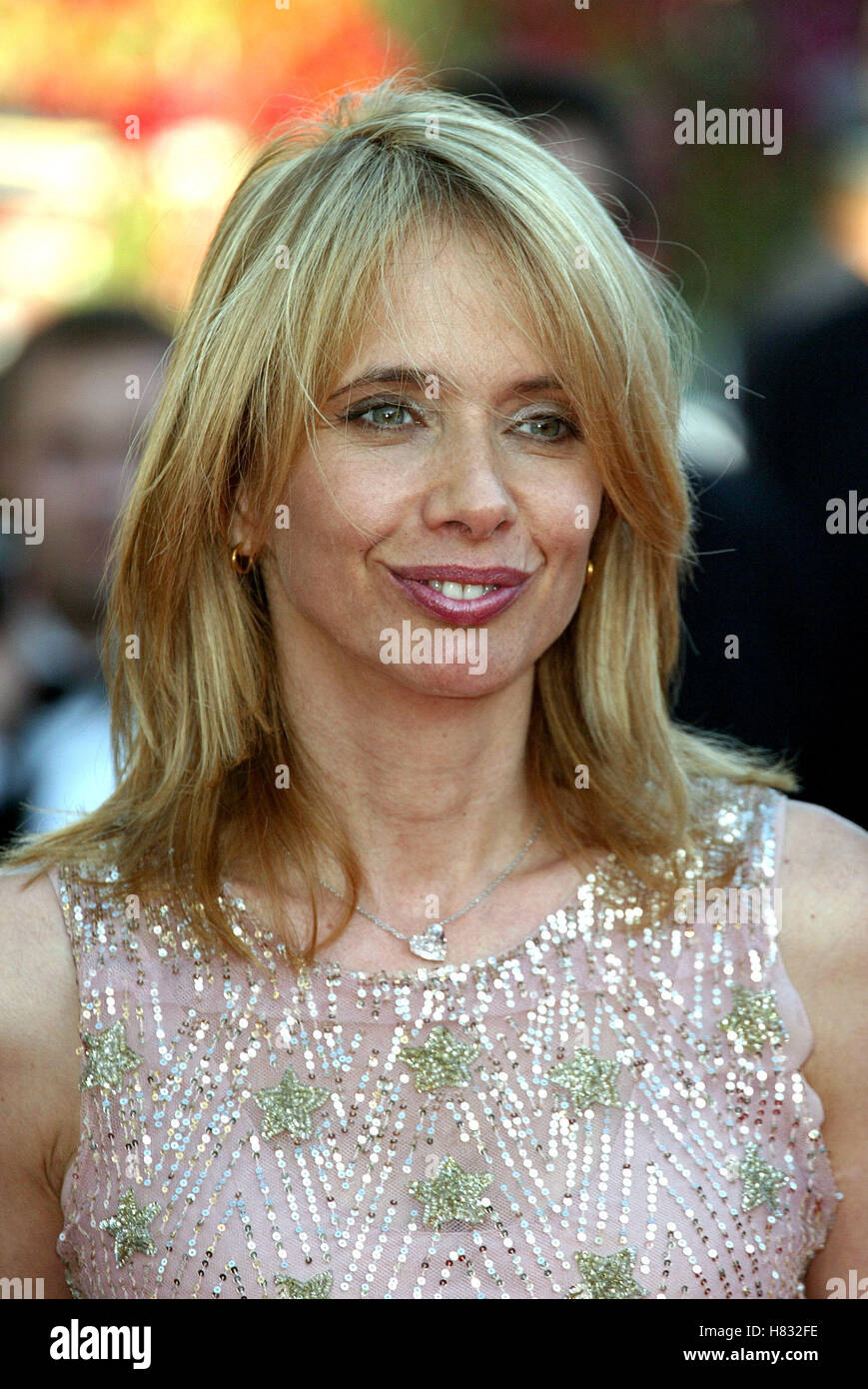 ROSANNA ARQUETTE CANNES 2002 CANNES FILM FESTIVAL CANNES FRANCE 16 Mai 2002 Banque D'Images