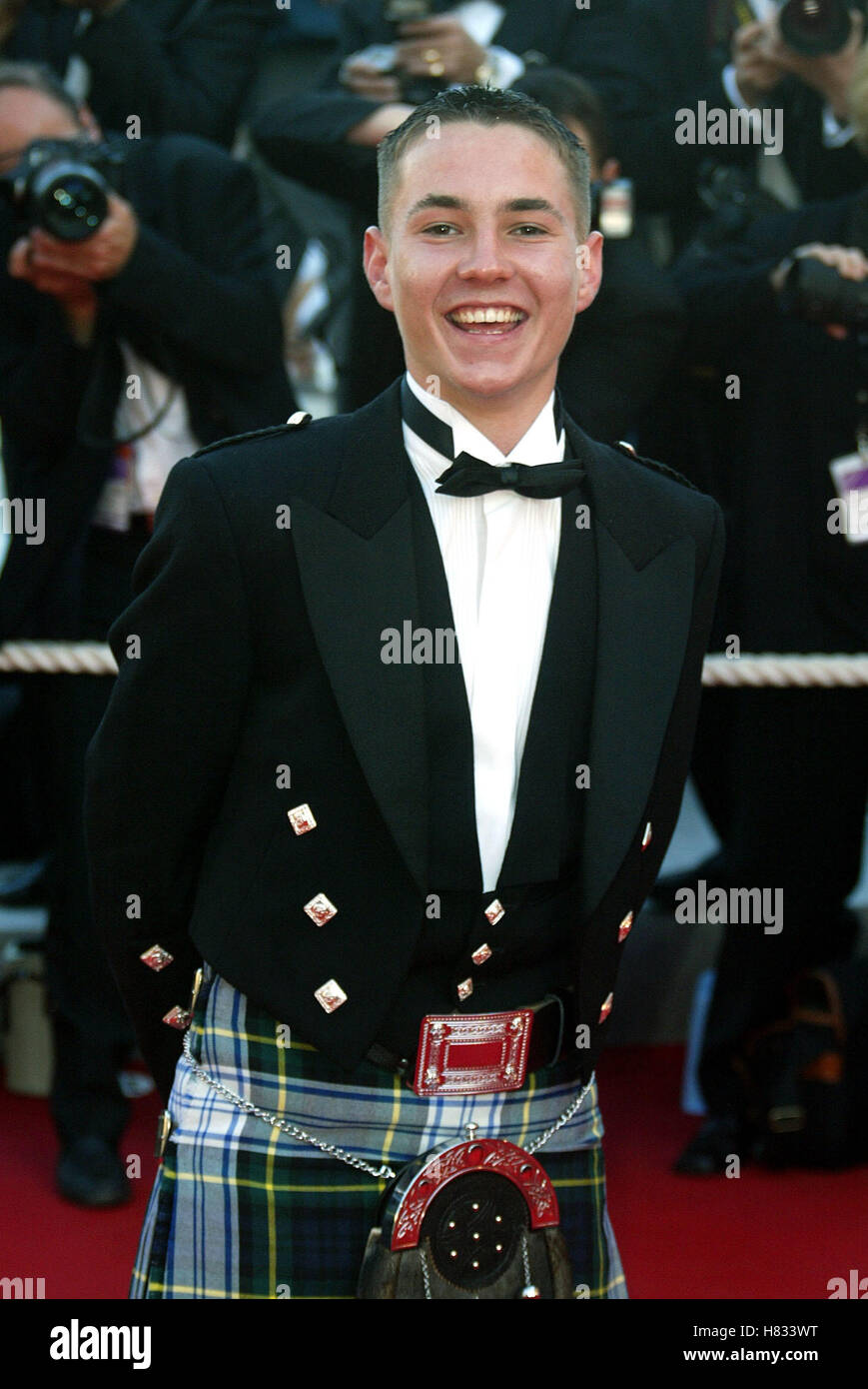 MARTIN COMPSTON CANNES 2002 CANNES FILM FESTIVAL CANNES FRANCE 21 Mai 2002 Banque D'Images
